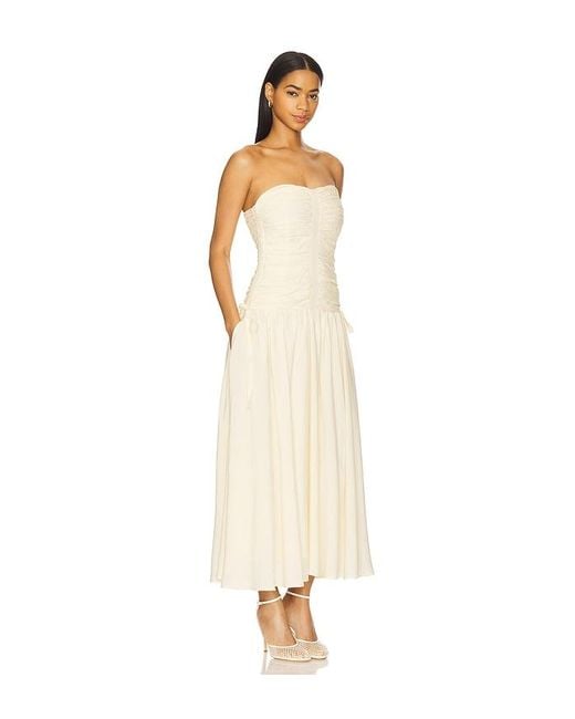 Astr White Zori Dress