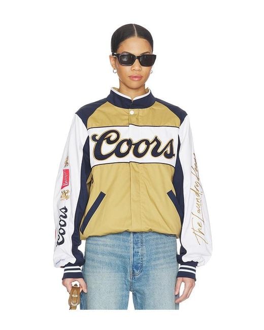 The Laundry Room Blue Coors Original 40Oz Smu Racing Jacket