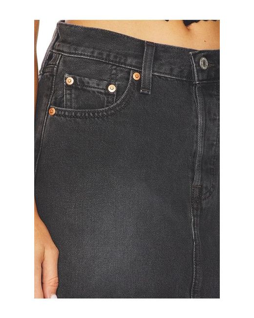 Levi's Black Icon Skirt