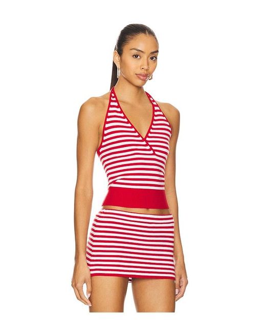 Frankie's Bikinis Dylan トップ Red