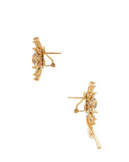 Anton Heunis Metallic Statement-Ohrstecker Earrings