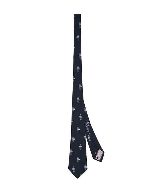 Polo Ralph Lauren Blue Silk Polo Country Bear Neck Tie for men