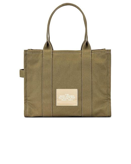 Marc Jacobs Green The Canvas Large Tote Bag