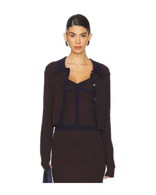 OSIS STUDIO Black Jasmine Cardigan