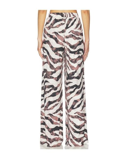 LNA White Rib Base Pant