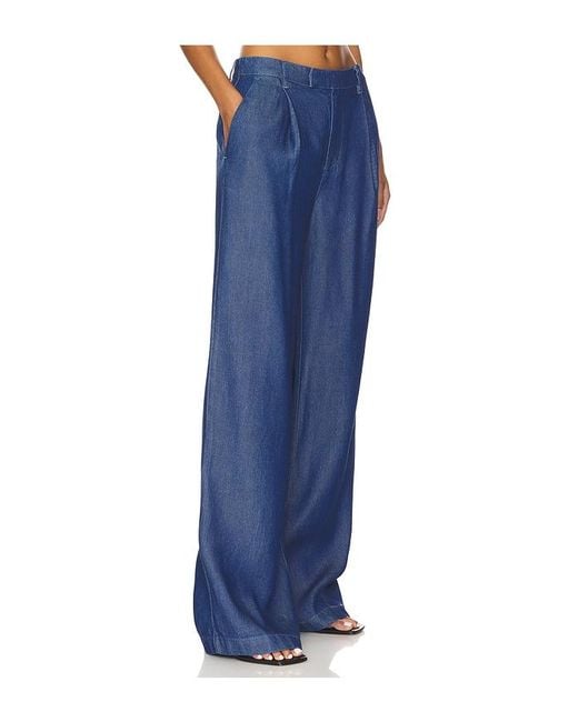 Lovers + Friends Blue Agathe Pant