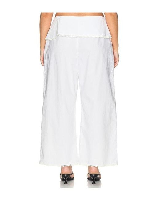 L'academie White 'Academie Marithe Pant
