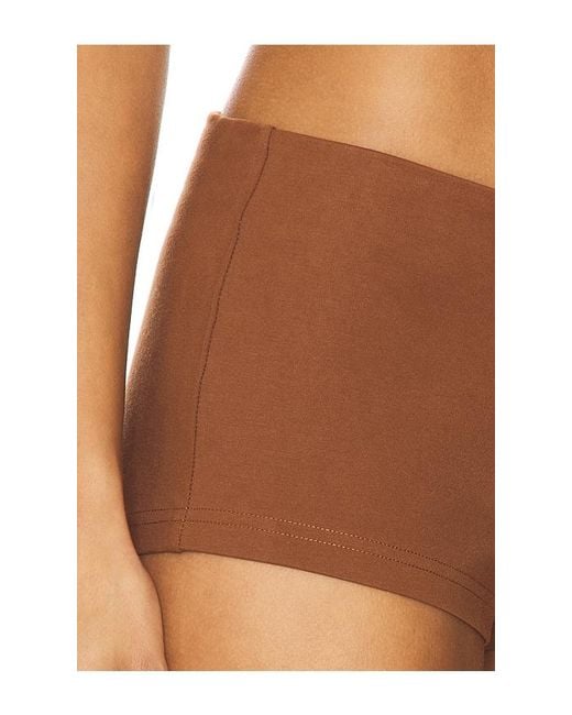 superdown Brown Giovanna Micro Short