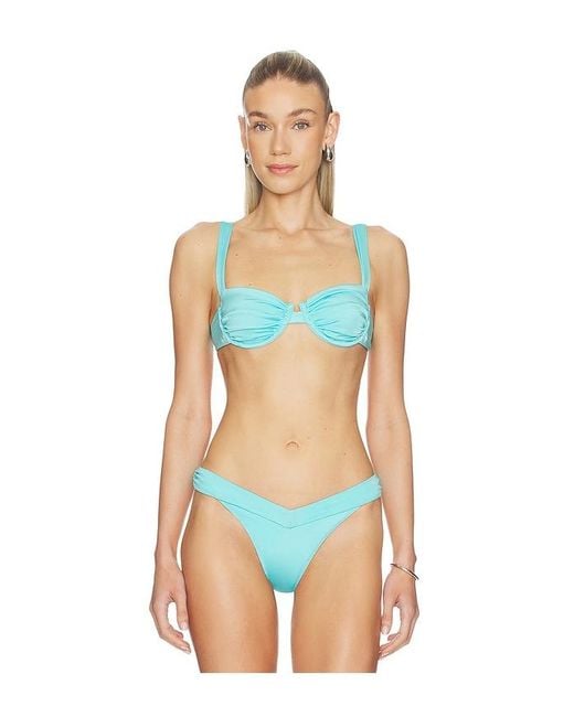 Cin Cin Multicolor Ariel Ruched Bra