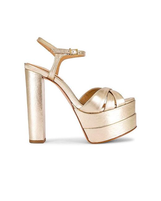 SCHUTZ SHOES Metallic Keefa High Platform