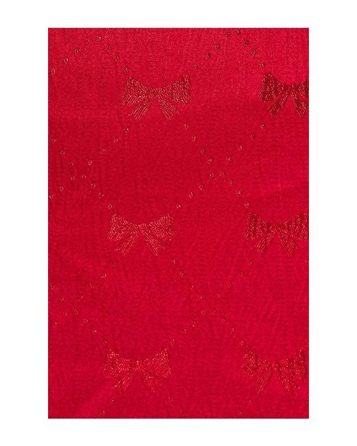 Free People Red Foolish Heart Midi Dress