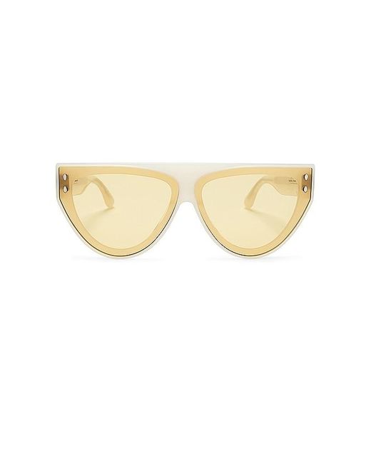 Isabel Marant Natural Flat Top Sunglasses