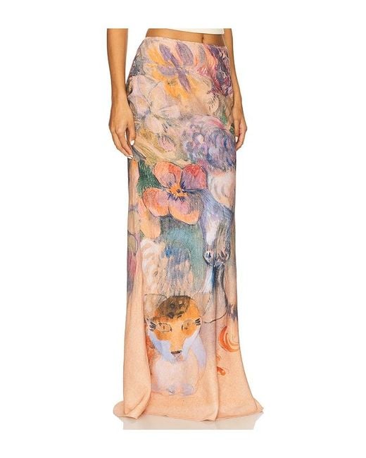 YELLOW THE LABEL Multicolor Paul Maxi Skirt