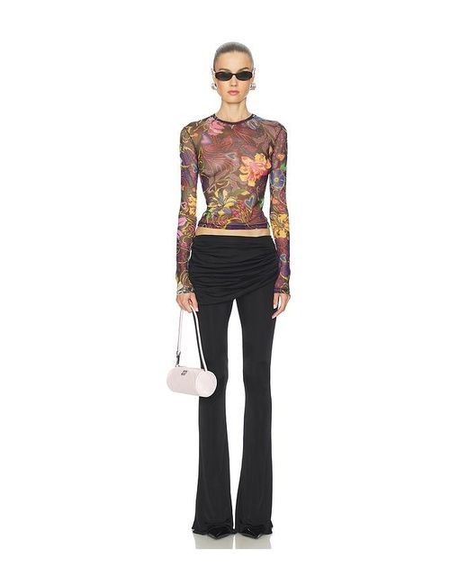 GIUSEPPE DI MORABITO Blue Flared Pant
