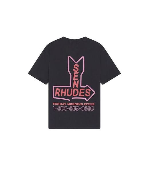 Rhude Multicolor Send S T-shirt for men