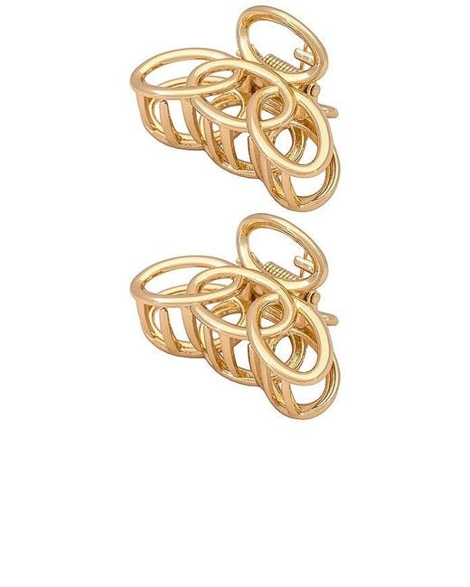 Ettika Metallic Keep It Simple Claw Clip