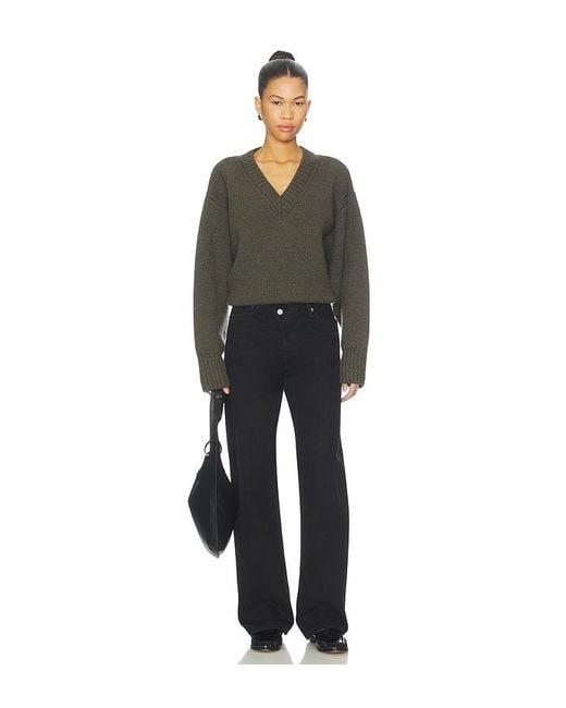 Agolde Black Arc Criss Cross Jeans