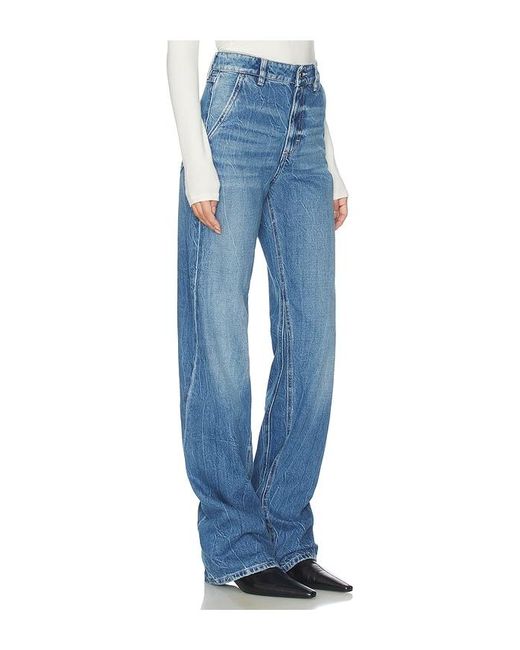 ICON DENIM Blue Annie Straight Jeans