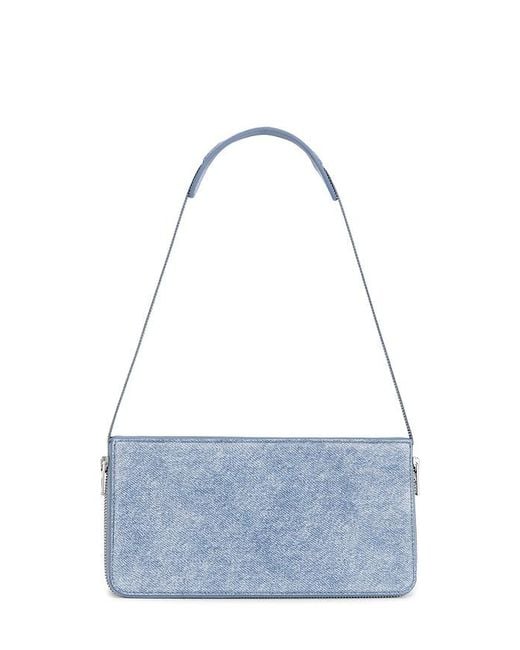 Alexander Wang Blue Siren Pochette Shoulder Bag