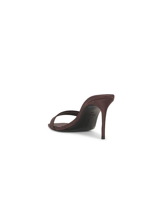Black Suede Studio Multicolor Naomi 80 Mule