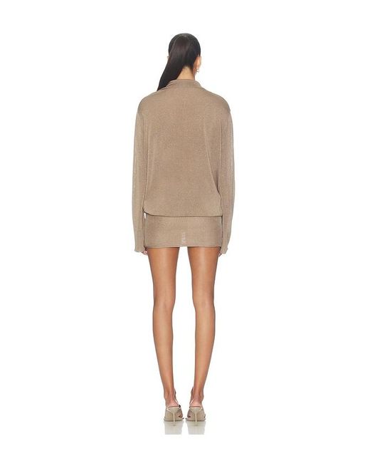 AYA MUSE Natural Solin Dress