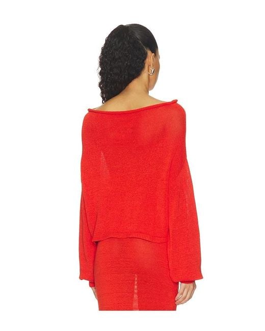 SER.O.YA Red Serafina Sweater