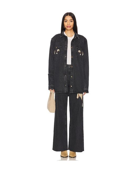 Urban Outfitters Black Horsey Jeans