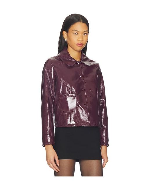 Ba&sh Purple Meelos Jacket