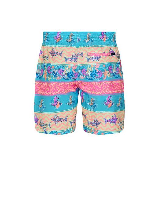 Chubbies Blue The Rodeo Stingray 7 Swim Short for men
