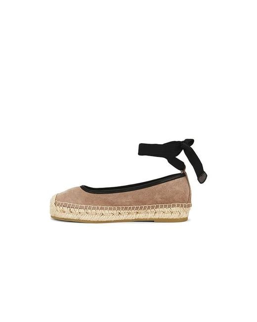 LPA White Camellia Espadrille