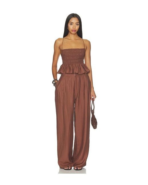 MOTHER OF ALL Brown Hedi Pant