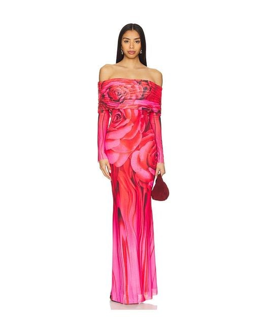 AFRM Red Thelma Dress