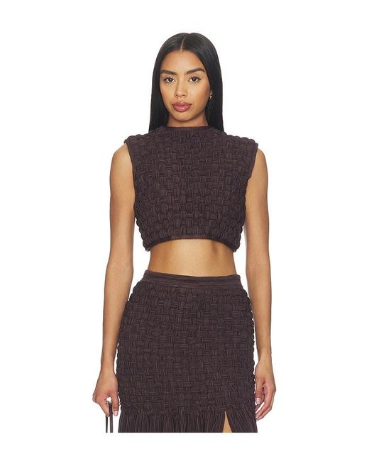 Maylé Vásquez Brown Taino Top