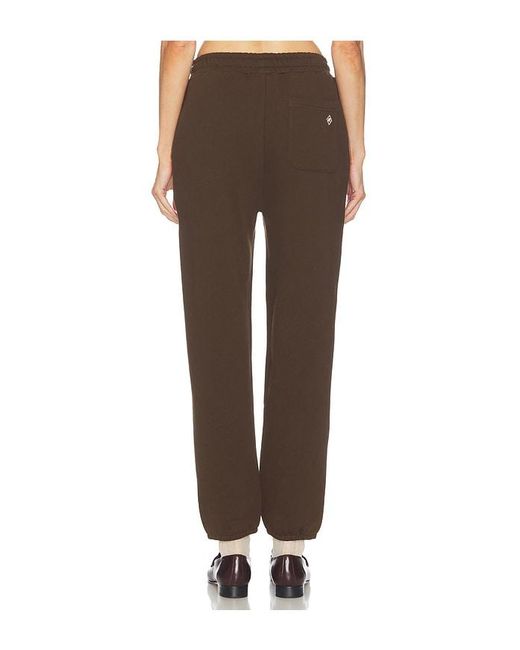 Malbon Brown Sabine Diamond Sweatpant