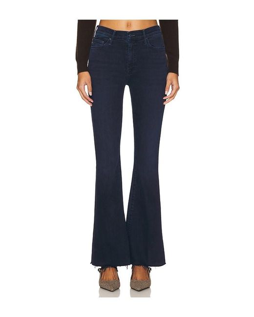 Mother Blue The Weekend Fray Jeans