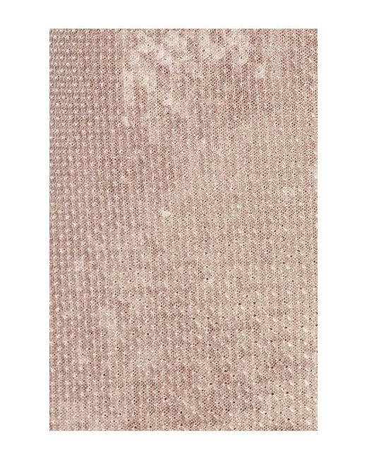 retroféte White Orchida Sequin Dress
