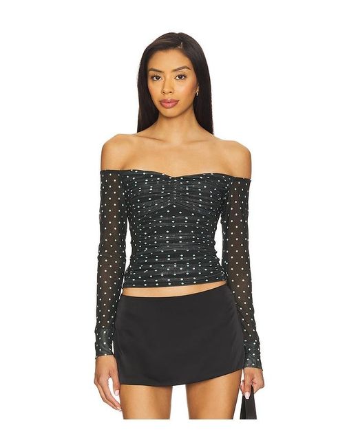 Odilla Top en Black AFRM