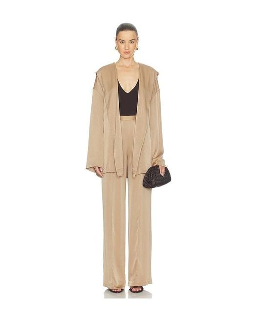 Atlein Natural Elastic Wide Leg Pant