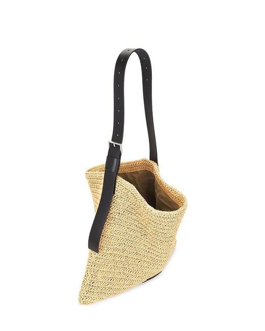 AllSaints Natural Asha Paper Shoulder Bag