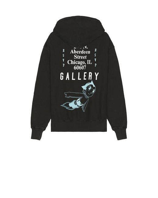 Agolde Black X Rsvp Gallery Easton Hoodie for men