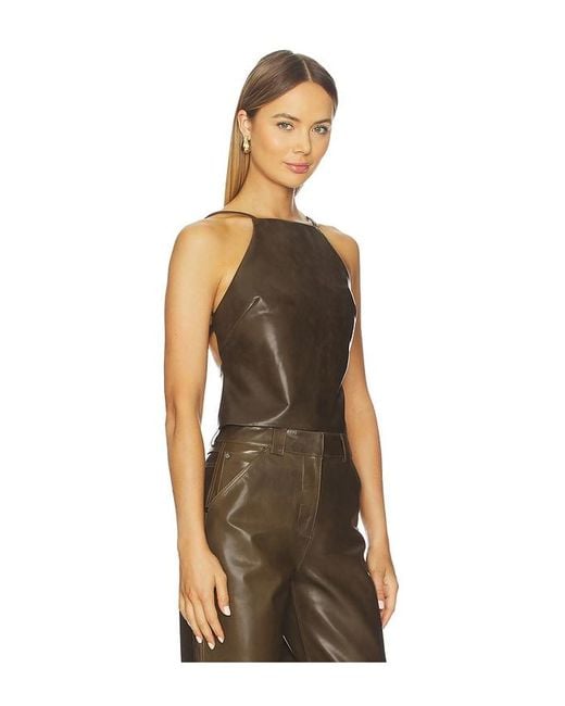 Cult Gaia Brown Ärmelloses Oberteil Juji