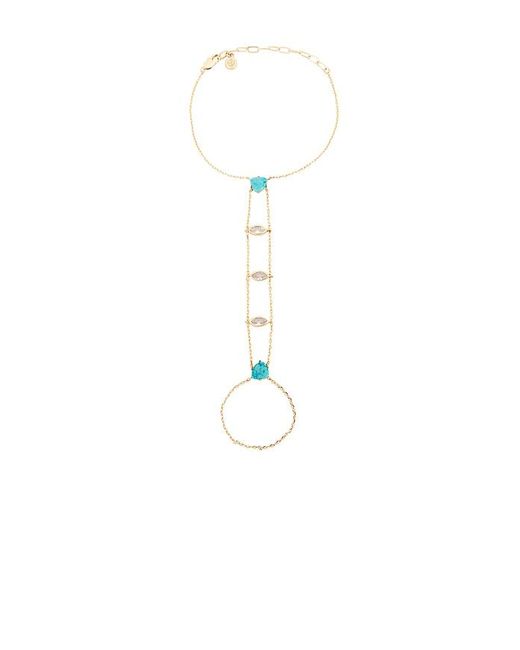 Ettika Black Solstice Hand Chain