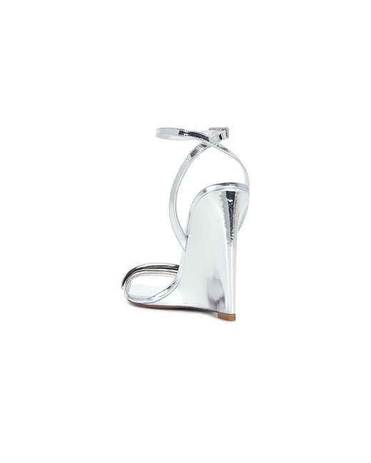 retroféte White Nola Wedge Sandal