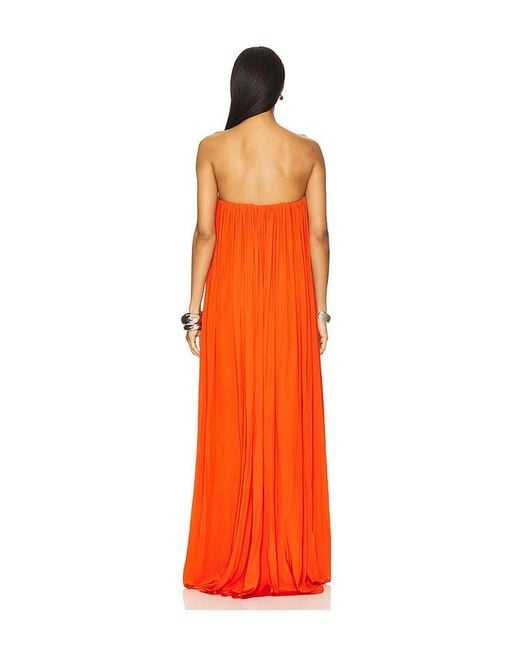 A.L.C. Orange Wynn Gown