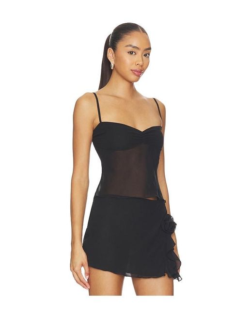 Bella Venice Black The Claire Top