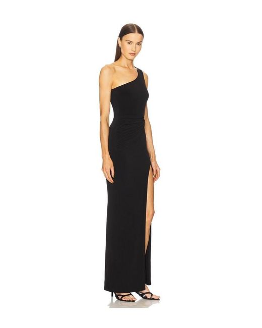 Michael Costello Black X Revolve Margaux Gown