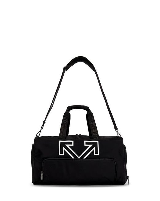 Off-White c/o Virgil Abloh Black Heritage Gym Bag for men