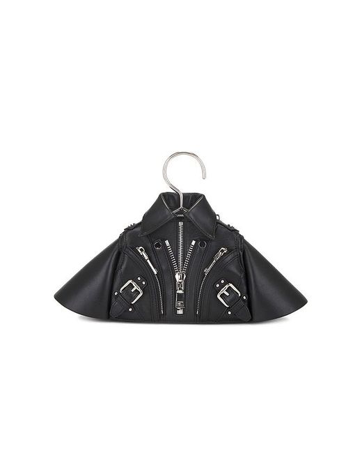 MARRKNULL Black Motorcycle Jacket Bag