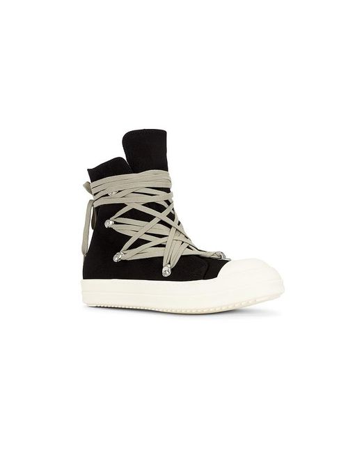 Rick Owens Black Megalace Sneaks for men