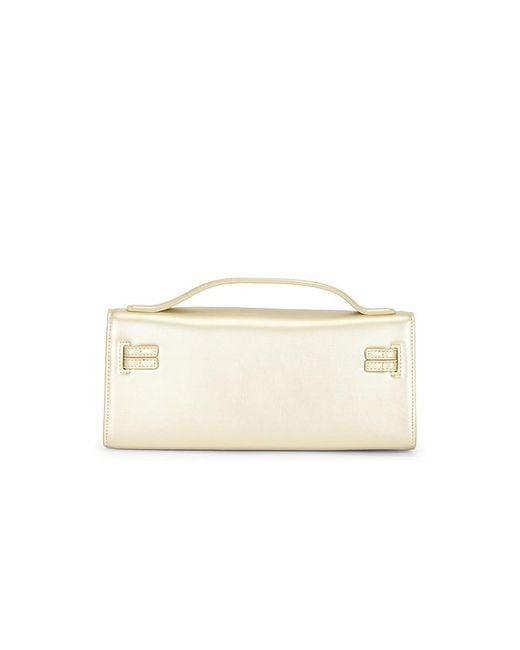 JW PEI White Bria Structured Top Handle Bag